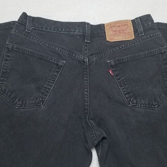 VINTAGE Black Levi's Jeans - Picture 9 of 12